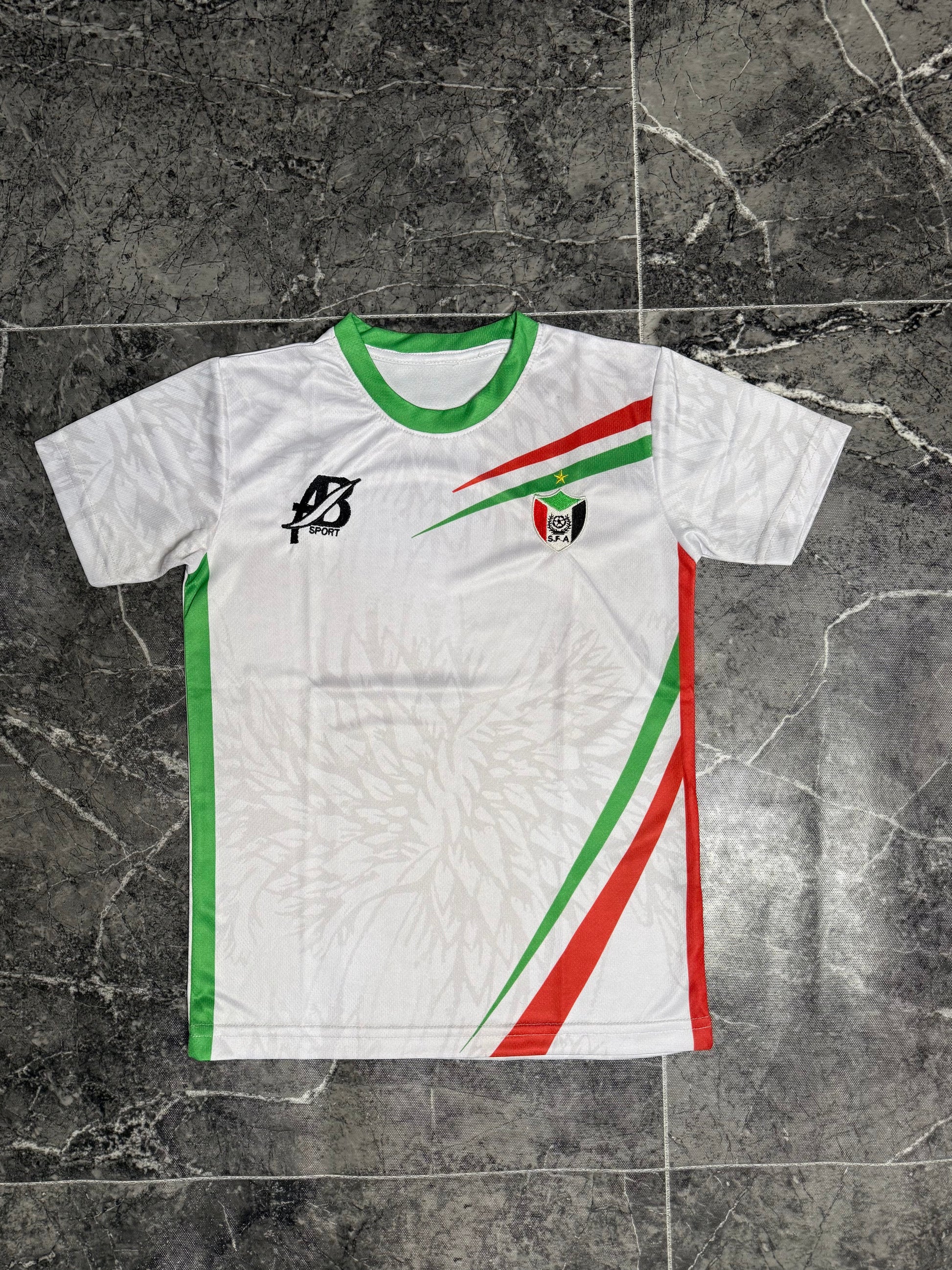 Sudan National Team White Jersey - Kids Edition - CR7 STORE