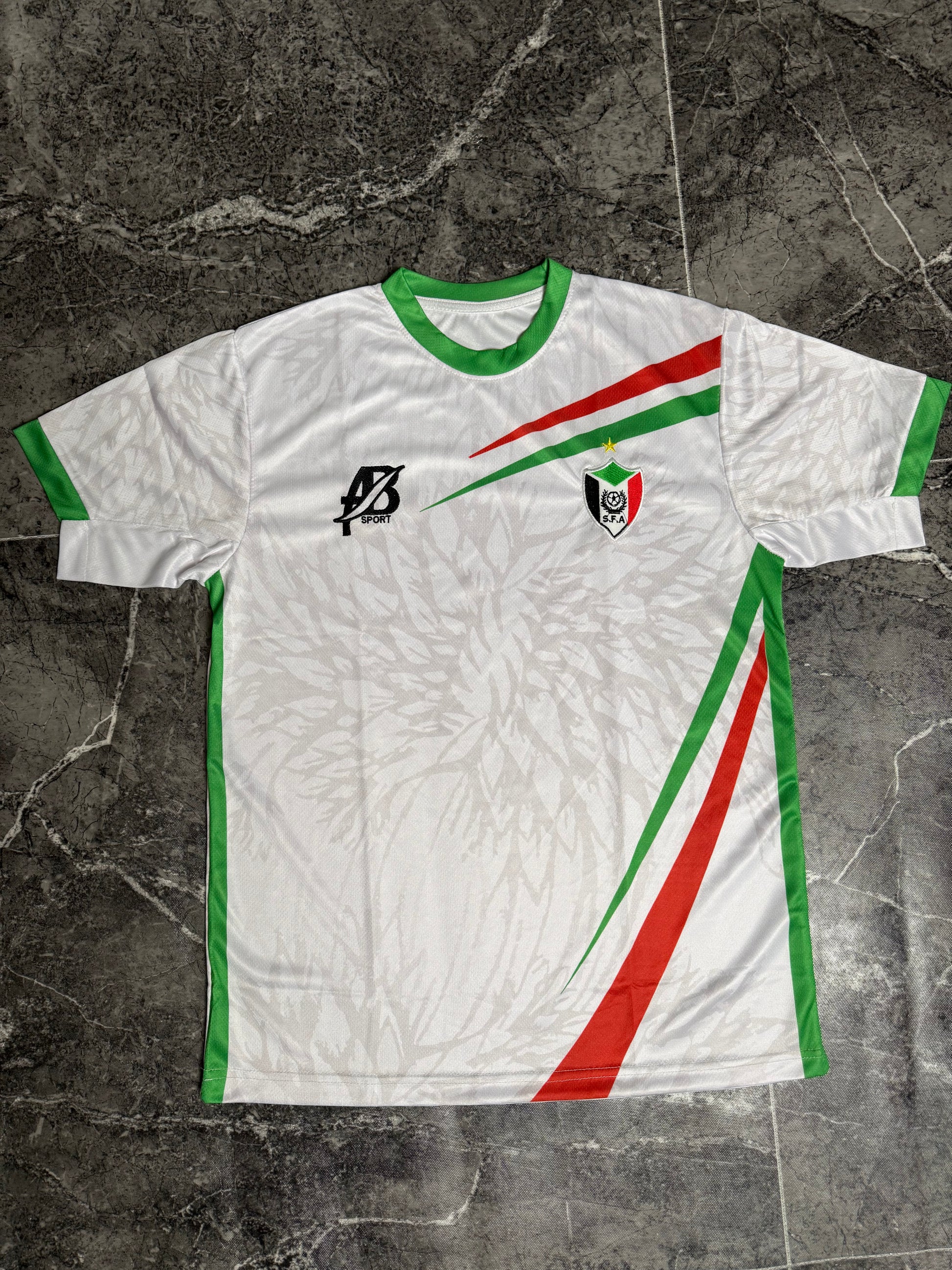 The white Sudanese national team T-shirt 2025/2026 - CR7 STORE
