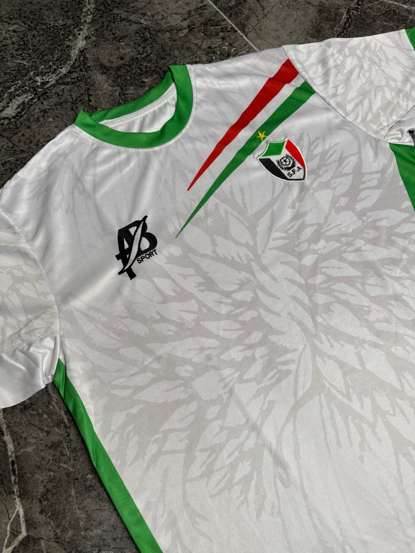 The white Sudanese national team T-shirt 2025/2026 - CR7 STORE