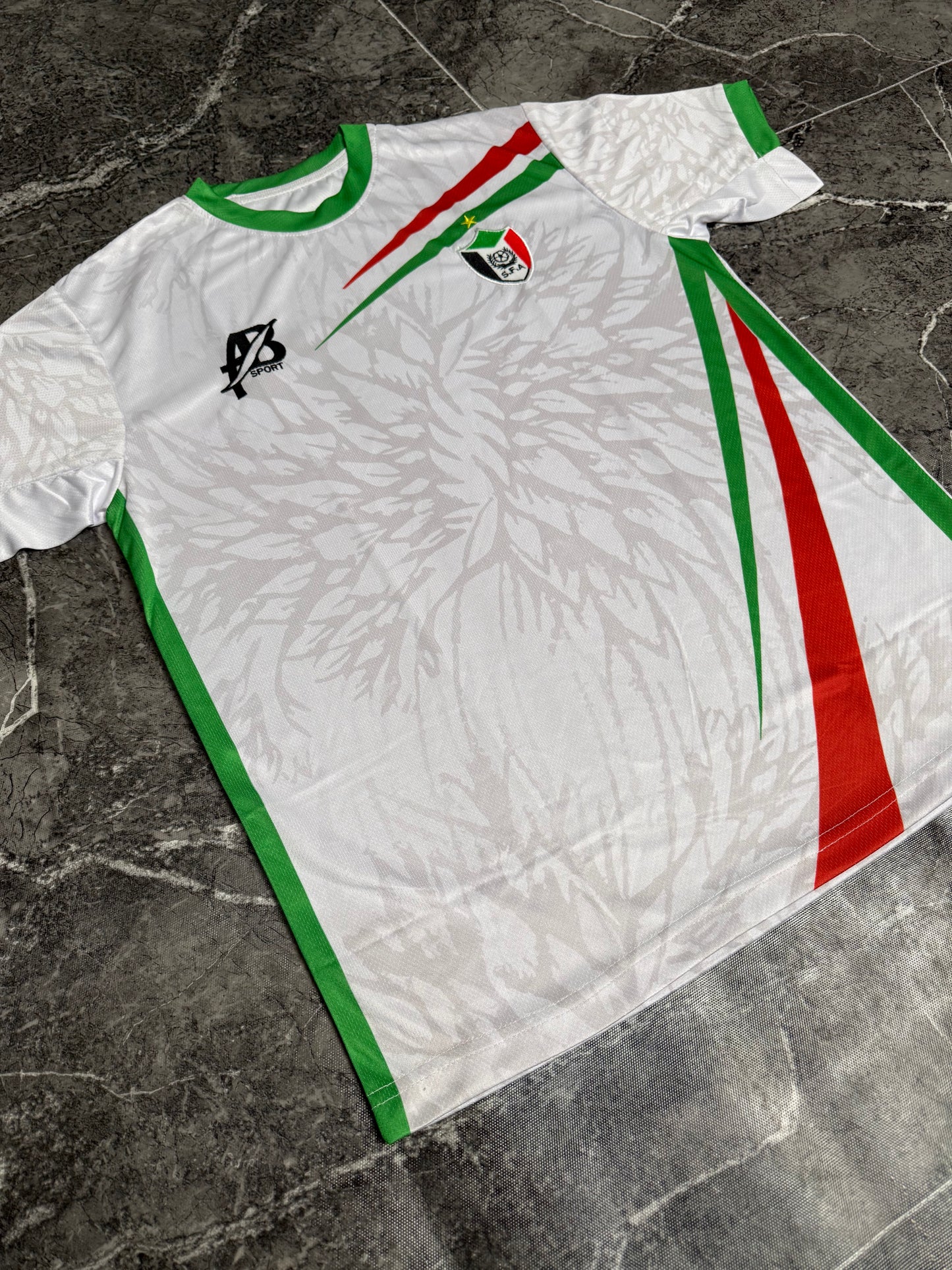 The white Sudanese national team T-shirt 2025/2026 - CR7 STORE