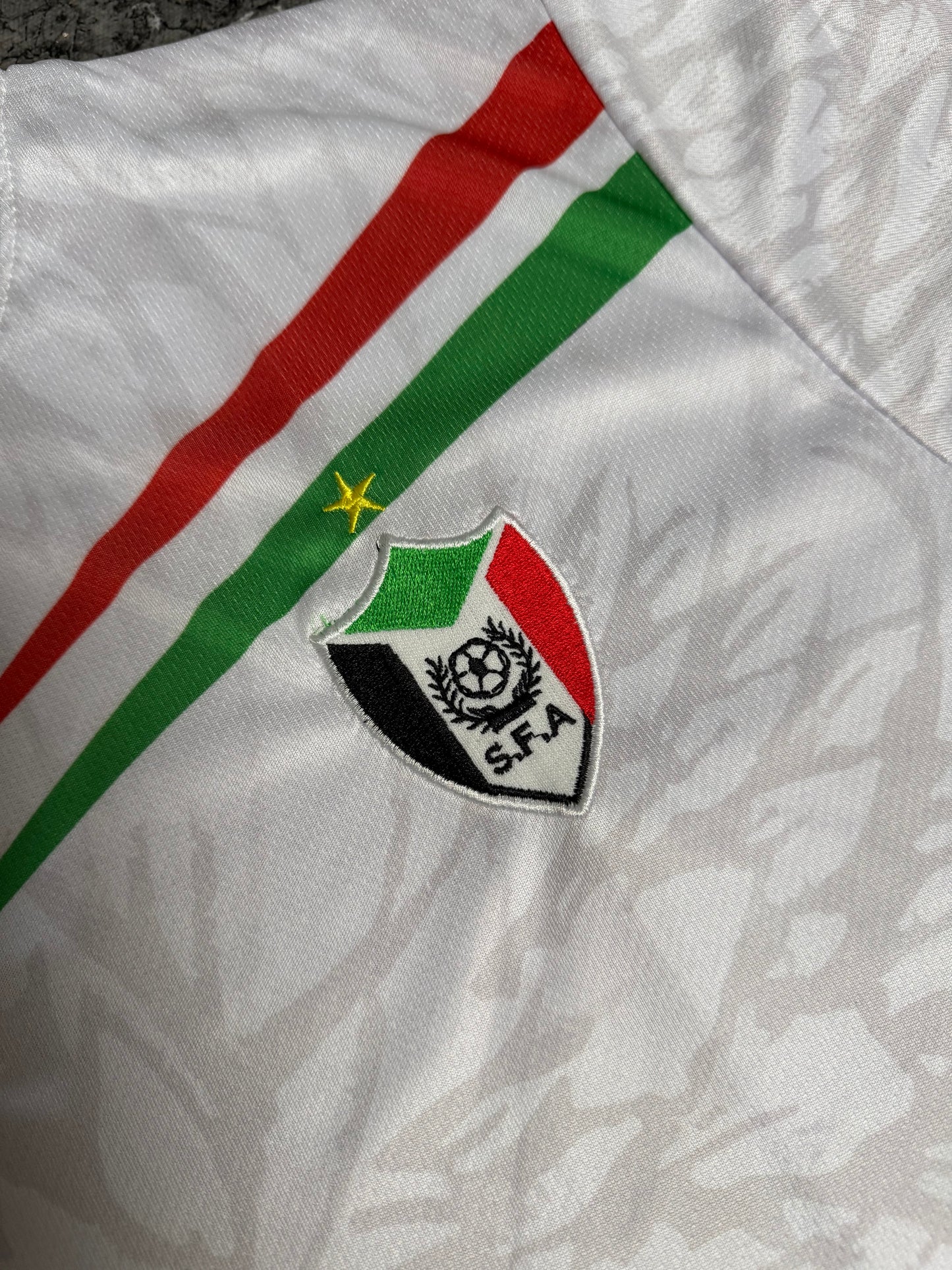 The white Sudanese national team T-shirt 2025/2026 - CR7 STORE