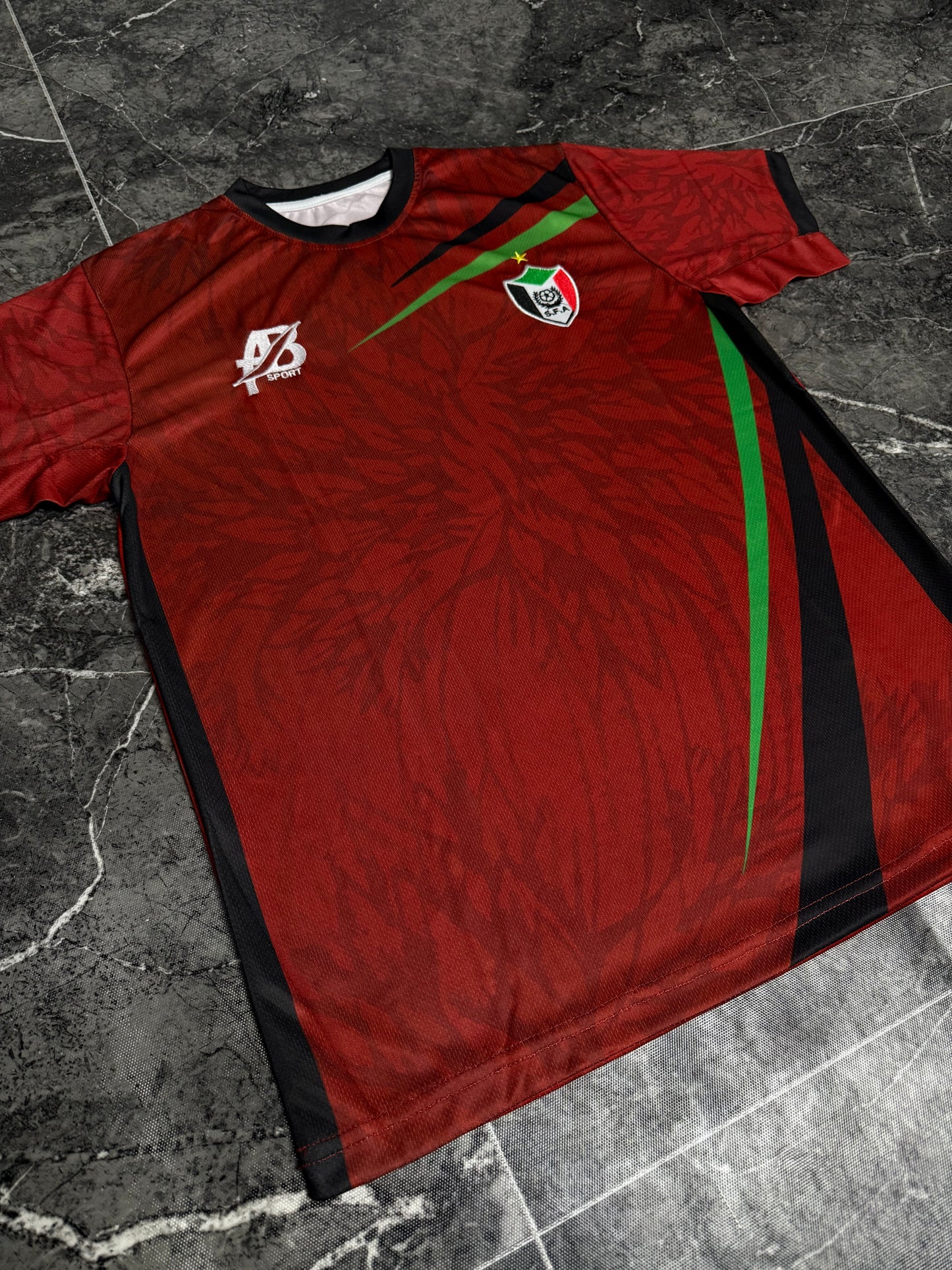 The RED Sudanese national team T-shirt 2025/2026 V2 - CR7 STORE