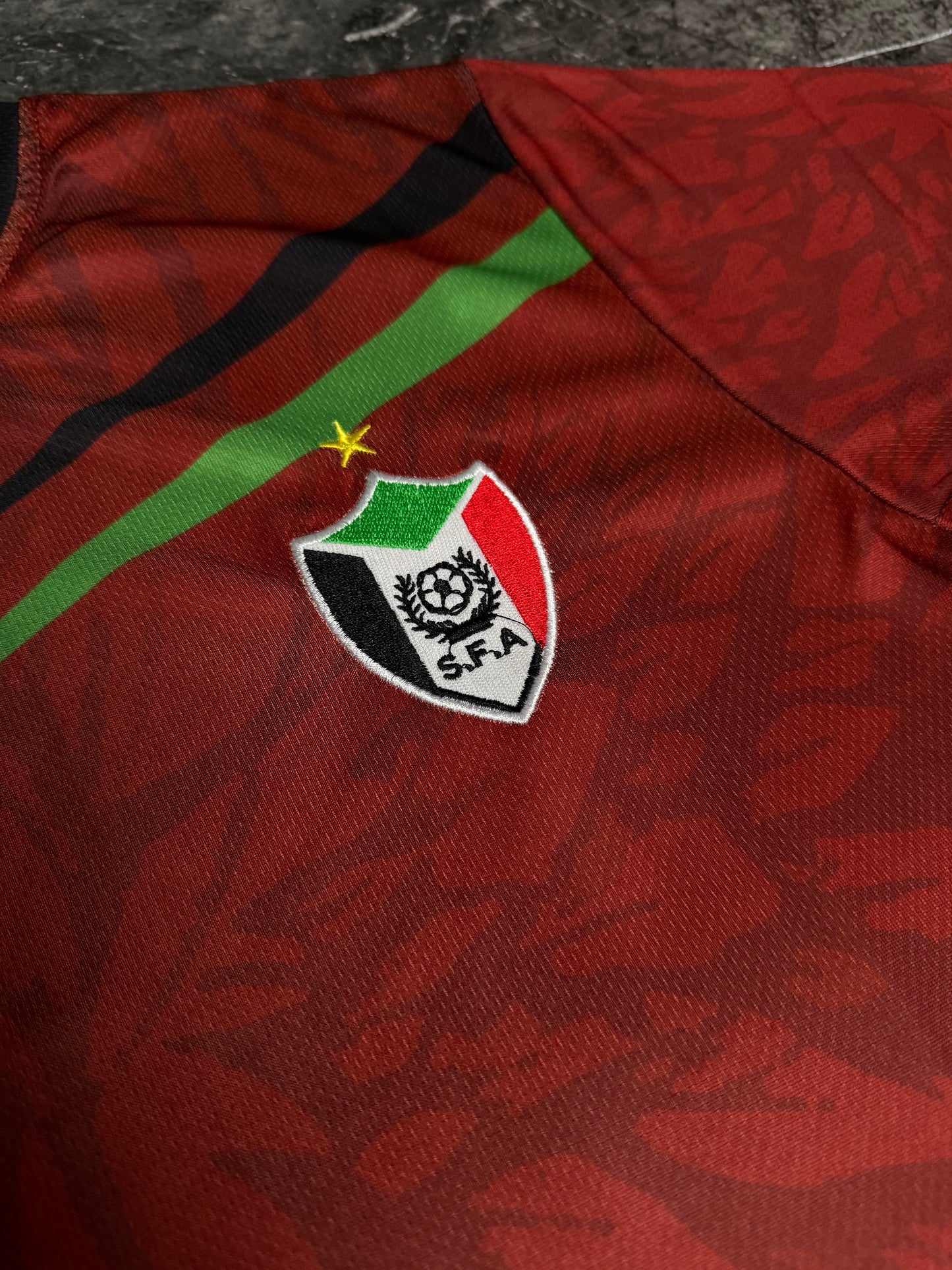 The RED Sudanese national team T-shirt 2025/2026 V2 - CR7 STORE