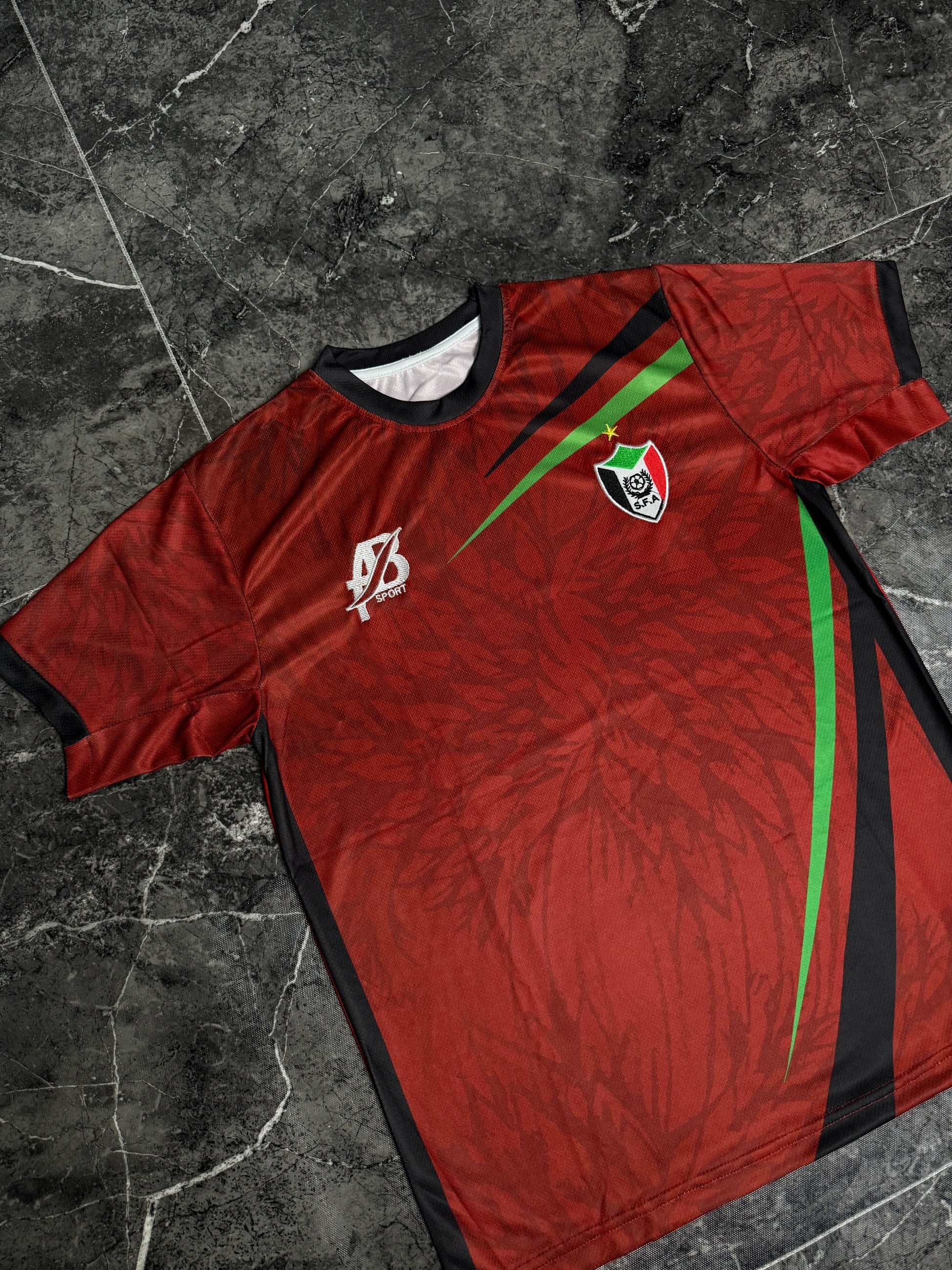 The RED Sudanese national team T-shirt 2025/2026 V2 - CR7 STORE