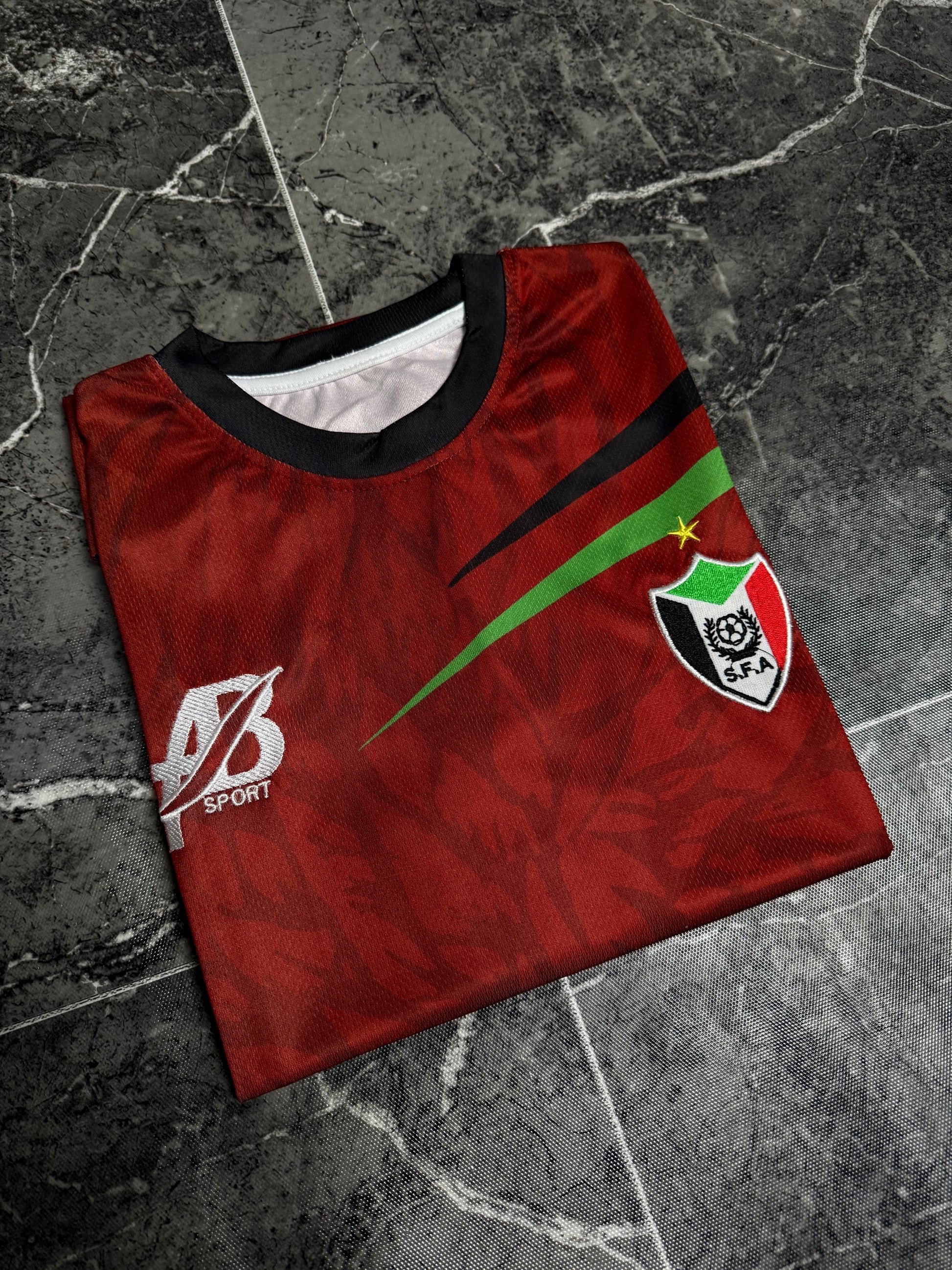The RED Sudanese national team T-shirt 2025/2026 V2 - CR7 STORE
