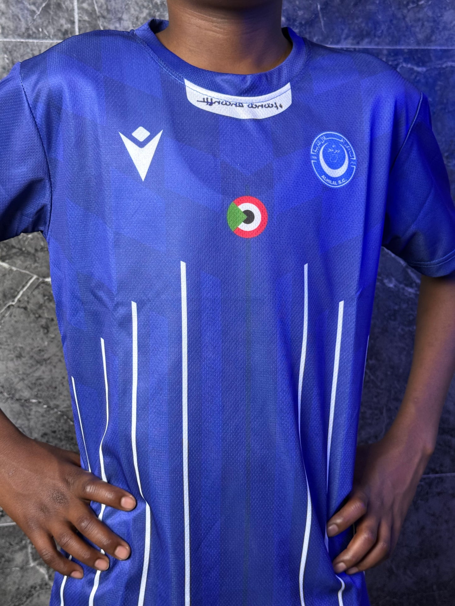 Full Set Al-Hilal Blue Jersey 2026 - Kids Edition