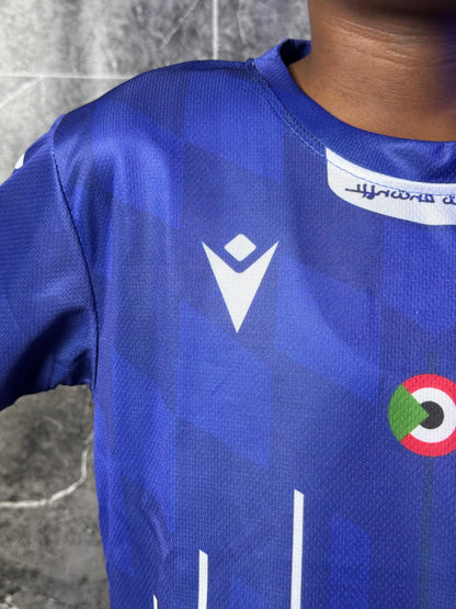 Full Set Al-Hilal Blue Jersey 2026 - Kids Edition