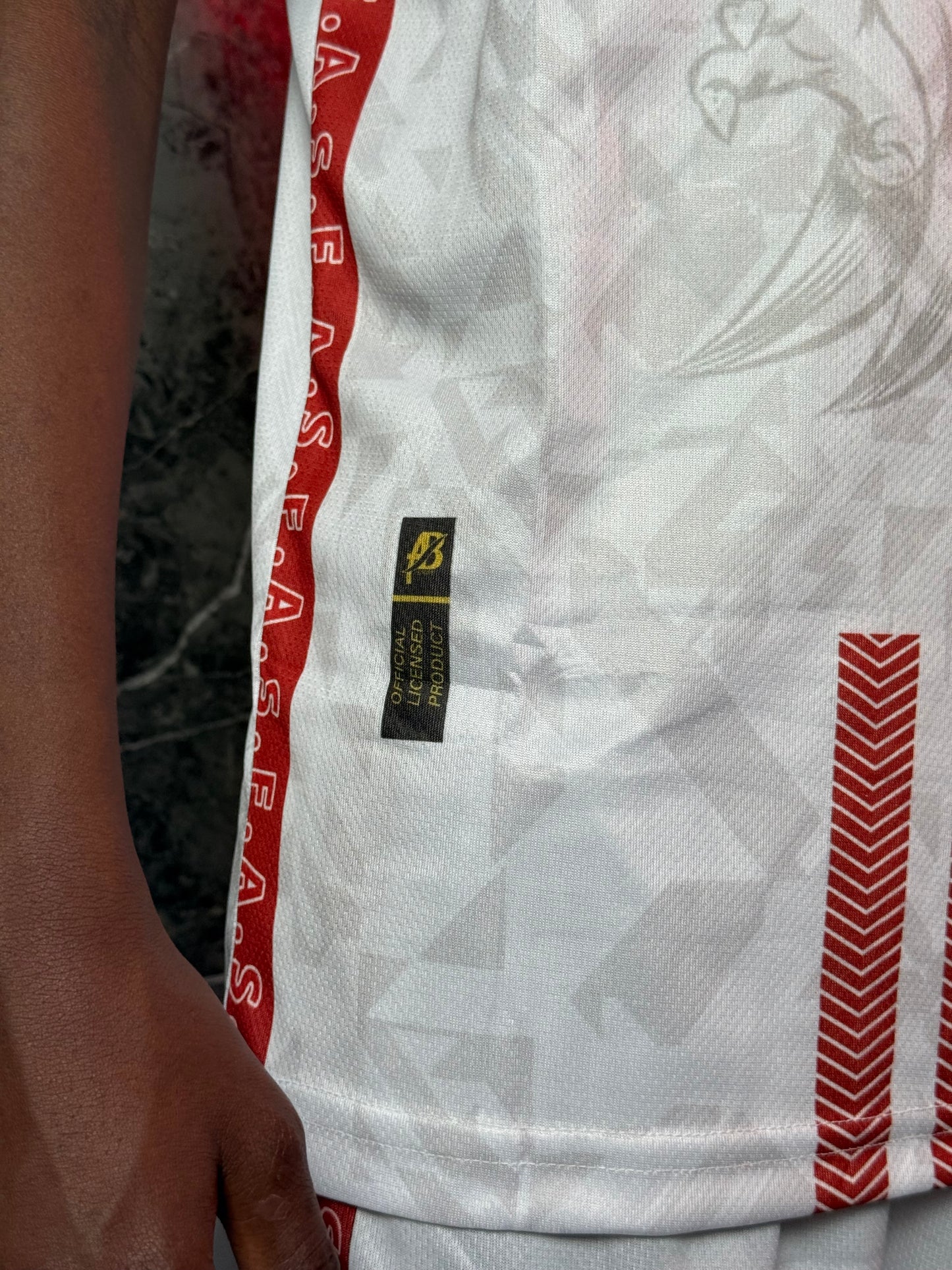 Full Set Sudan National Team White Jersey 2025 - Kids Edition