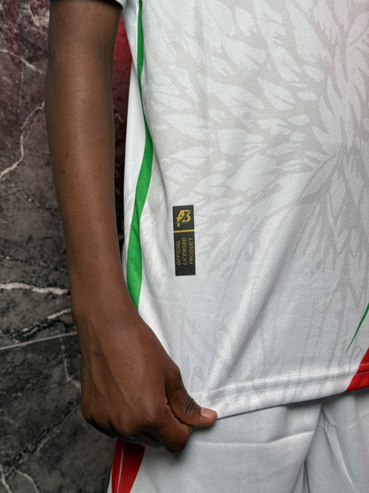 Full Set Sudan National Team White Jersey 2026 - Kids Edition - CR7 STORE