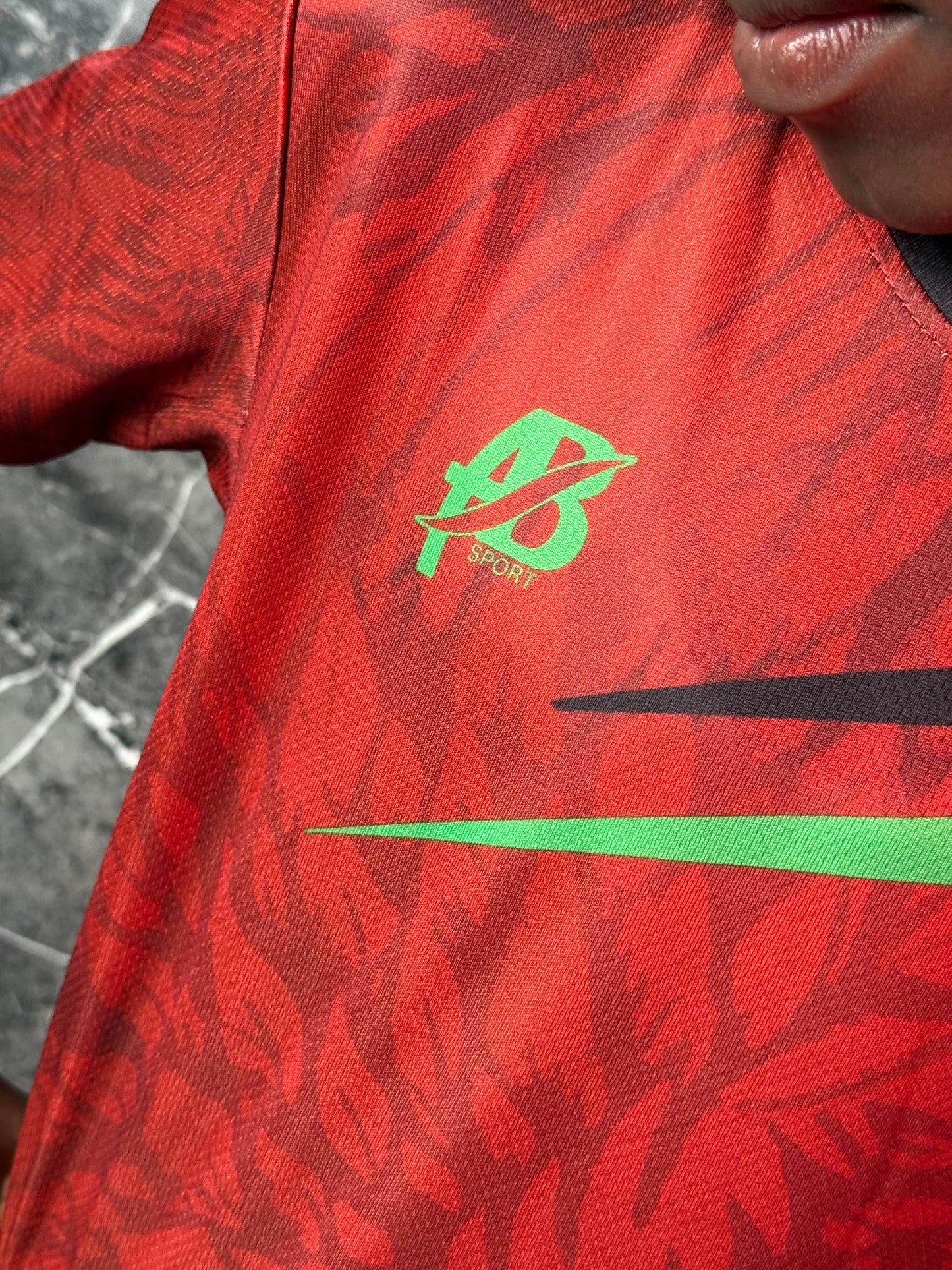 Full Set Sudan National Team Red Jersey - Kids Edition - CR7 STORE