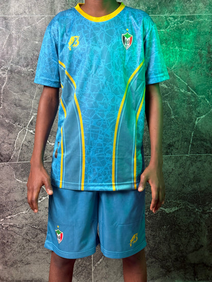Full Set Sudan National Team Green Jersey 2025 - Kids Edition - CR7 STORE