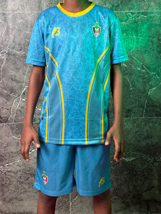 Full Set Sudan National Team Green Jersey 2025 - Kids Edition - CR7 STORE