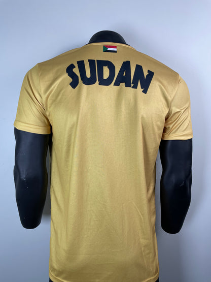 The yellow Sudanese national team T-shirt - CR7 STORE