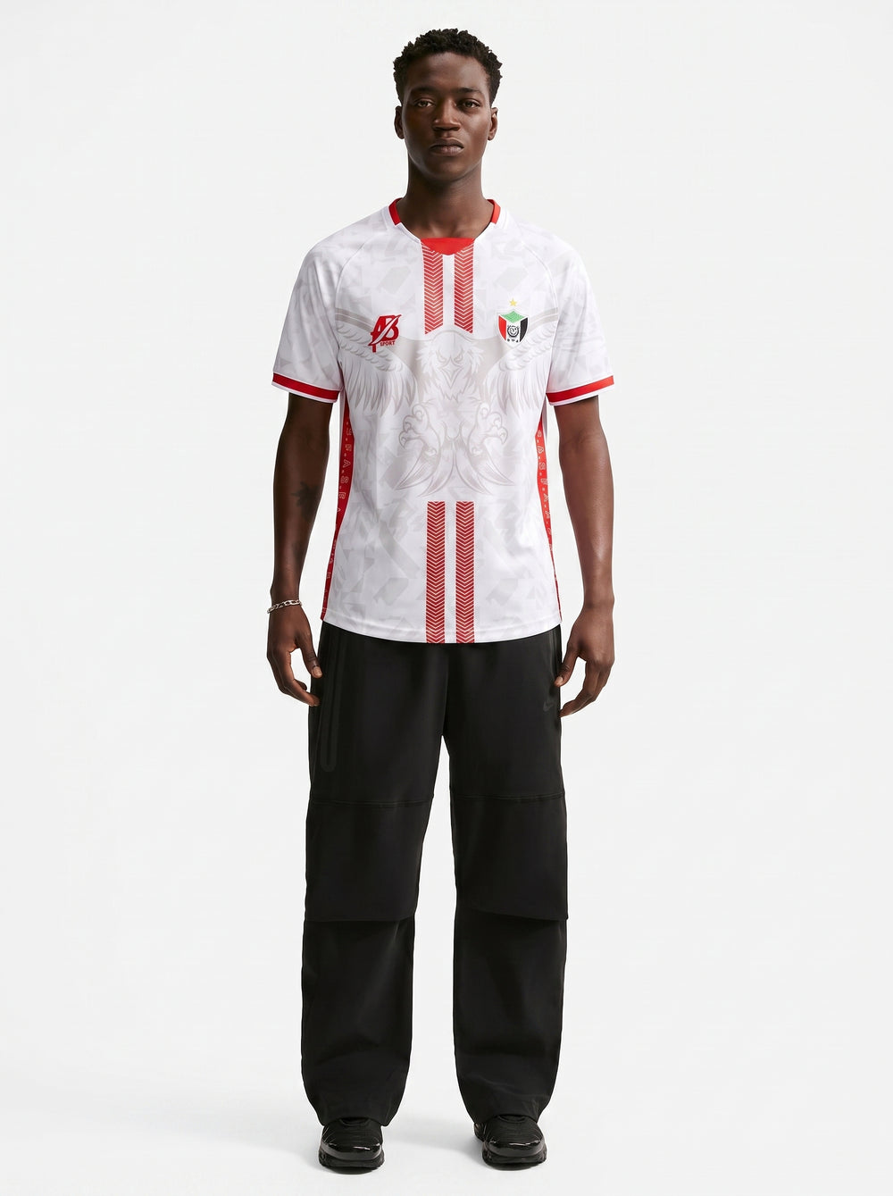 The white Sudanese national team T-shirt - CR7 STORE