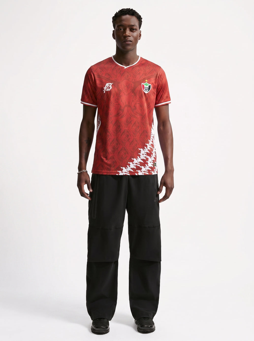 The red Sudanese national team T-shirt - CR7 STORE